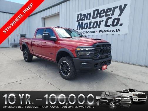 Molten Red Pearlcoat 2026 RAM 2500 Rebel/Power Wagon