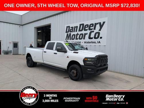 Bright White Clearcoat 2025 RAM 3500 Tradesman