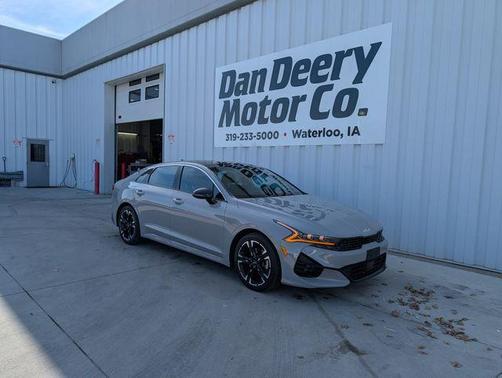 Wolf Gray 2022 Kia K5 GT-Line