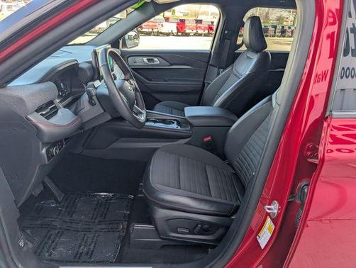 Red Metallic 2025 Ford Explorer ST-Line