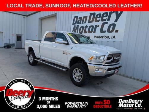 Bright White Clearcoat 2016 RAM 2500 Laramie