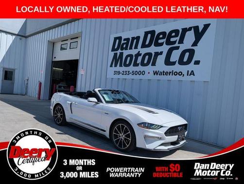 Oxford White 2020 Ford Mustang EcoBoost Premium