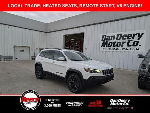 Bright White Clearcoat 2020 Jeep Cherokee Latitude