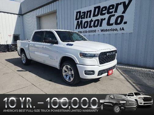 Bright White Clearcoat 2026 RAM 1500 Big Horn