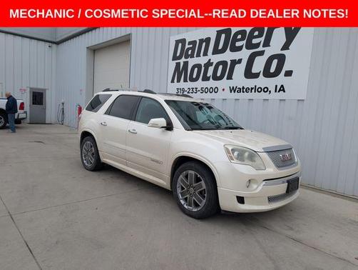 White Diamond Tri-Coat 2011 GMC Acadia Denali