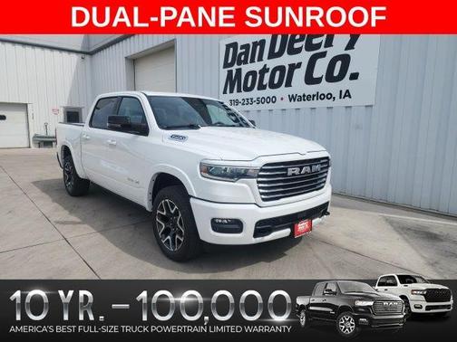Bright White Clearcoat 2026 RAM 1500 Laramie