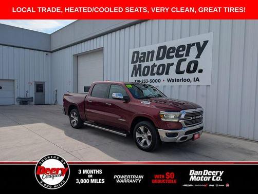 Delmonico Red Pearlcoat 2020 RAM 1500 Laramie