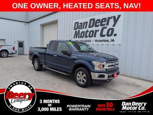 Blue Jeans Metallic 2019 Ford F-150 XLT