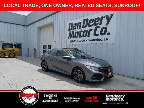 Polished Metal Metallic 2017 Honda Civic EX