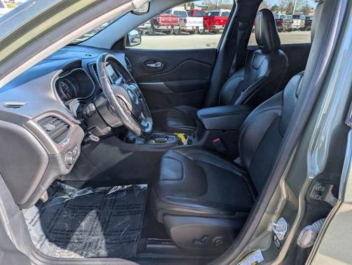 Olive Green Pearlcoat 2021 Jeep Cherokee Latitude Plus