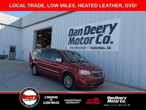 Deep Cherry Red Crystal Pearlcoat 2013 Chrysler Town & Country Touring-L