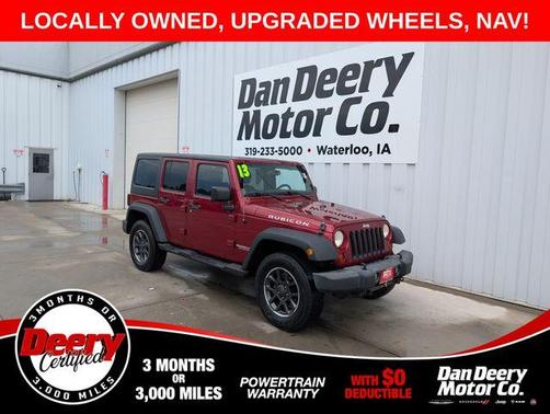 Deep Cherry Red Crystal Pearlcoat 2013 Jeep Wrangler Unlimited Rubicon