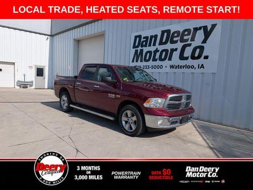 Delmonico Red Pearlcoat 2017 RAM 1500 Big Horn
