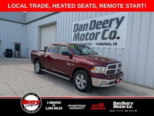 Delmonico Red Pearlcoat 2017 RAM 1500 Big Horn