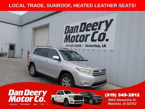 Classic Silver Metallic 2012 Toyota Highlander SE