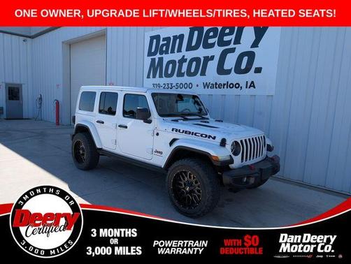 Bright White Clearcoat 2023 Jeep Wrangler Rubicon