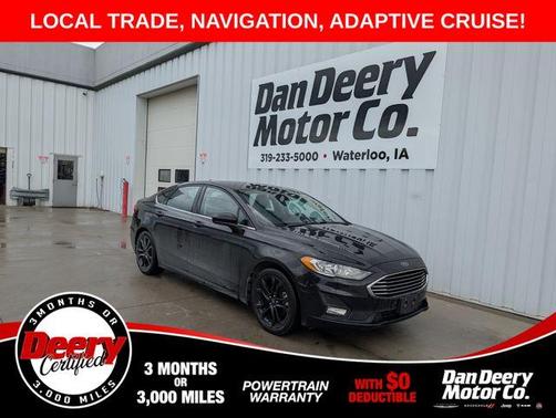Agate Black 2019 Ford Fusion SE