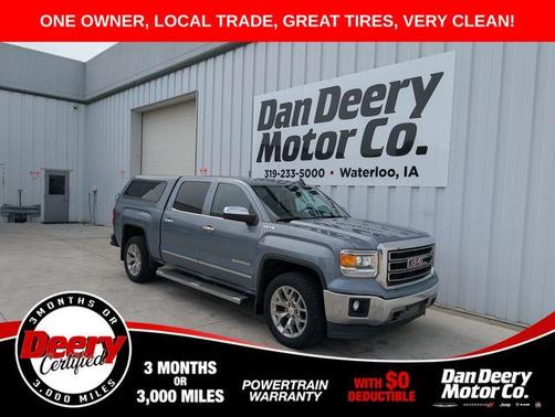 Light Steel Gray Metallic 2015 GMC Sierra 1500 SLT