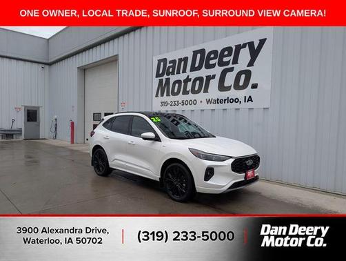White Metallic 2025 Ford Escape ST-Line Elite