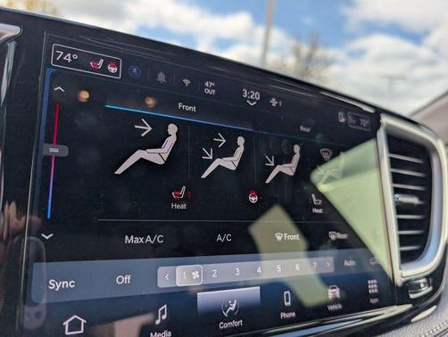Red 2025 Chrysler Pacifica Select
