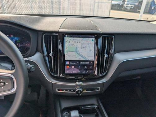 Silver 2024 Volvo XC60 Recharge Plug-In Hybrid T8 Plus Dark Theme