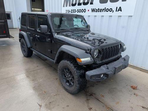 Black Clearcoat 2025 Jeep Wrangler Sport