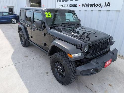 Black Clearcoat 2025 Jeep Wrangler Sport