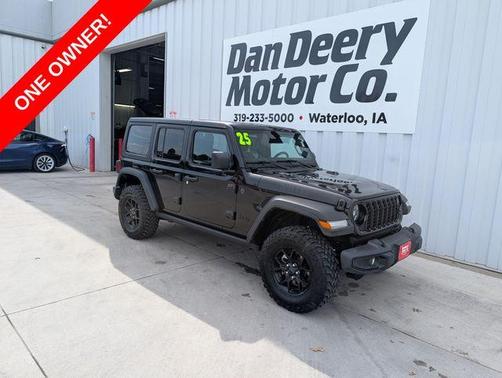 Black Clearcoat 2025 Jeep Wrangler Sport