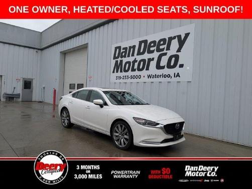 Snowflake White Pearl 2021 Mazda Mazda6 Grand Touring Reserve