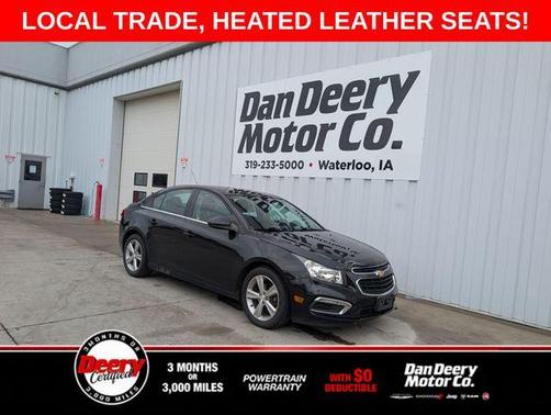 Black Granite Metallic 2015 Chevrolet Cruze 2LT