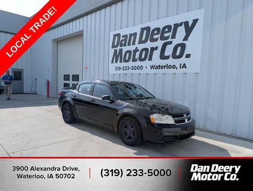 Black Clearcoat 2013 Dodge Avenger SE