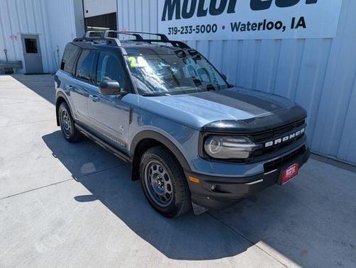 Azure Gray Metallic 2024 Ford Bronco Sport Outer Banks