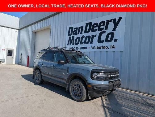 Azure Gray Metallic 2024 Ford Bronco Sport Outer Banks
