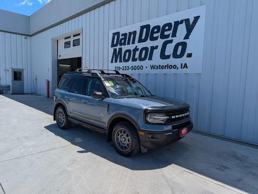 Azure Gray Metallic 2024 Ford Bronco Sport Outer Banks