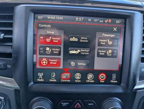 Delmonico Red Pearlcoat 2016 RAM 1500 Sport