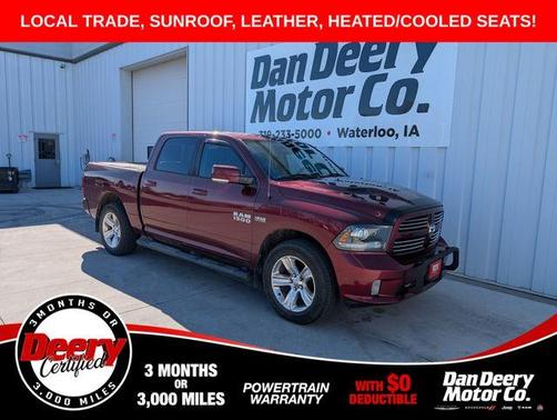 Delmonico Red Pearlcoat 2016 RAM 1500 Sport