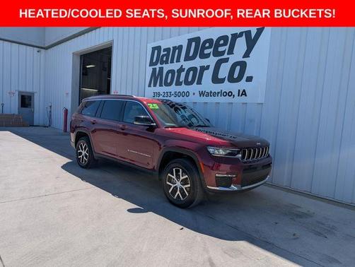 Velvet Red Pearlcoat 2025 Jeep Grand Cherokee L Limited