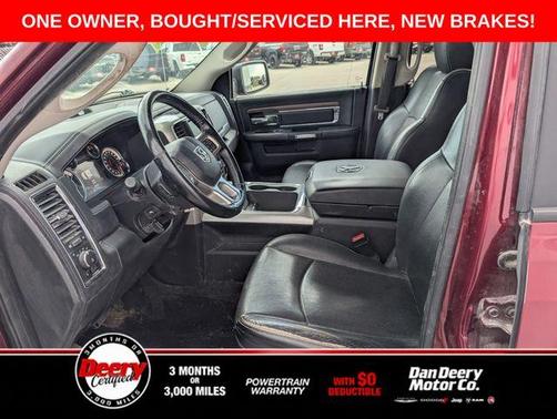 Delmonico Red Pearlcoat 2017 RAM 1500 Laramie