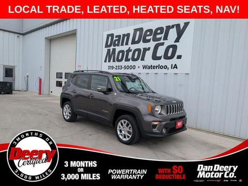 Granite Crystal Clearcoat Metallic 2021 Jeep Renegade Limited