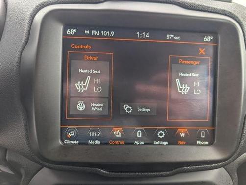 Granite Crystal Clearcoat Metallic 2021 Jeep Renegade Limited