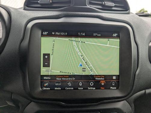 Granite Crystal Clearcoat Metallic 2021 Jeep Renegade Limited