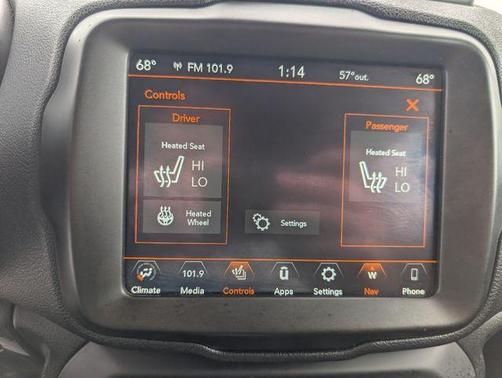 Granite Crystal Clearcoat Metallic 2021 Jeep Renegade Limited