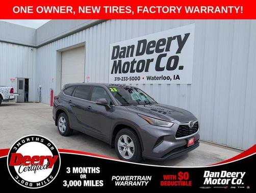 Magnetic Gray Metallic 2023 Toyota Highlander L