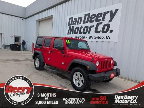 2016 Jeep Wrangler Unlimited Sport