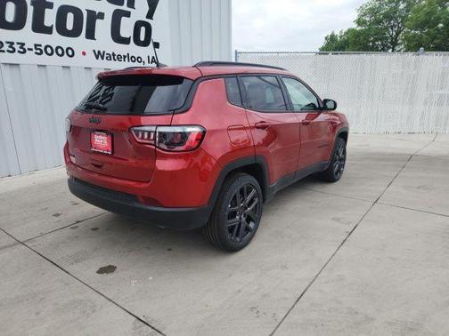 Red 2026 Jeep Compass Latitude