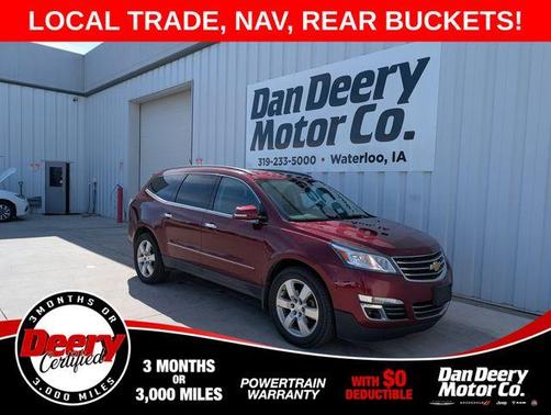 Siren Red Tintcoat 2016 Chevrolet Traverse LTZ