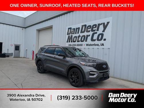 Gray Metallic 2024 Ford Explorer ST-Line