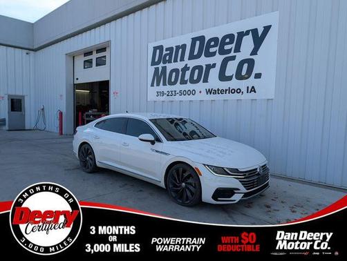 Pure White 2019 Volkswagen Arteon 2.0T SE R-Line