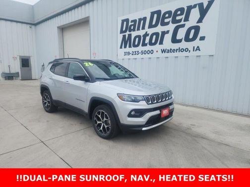 Silver Zynith 2026 Jeep Compass Limited