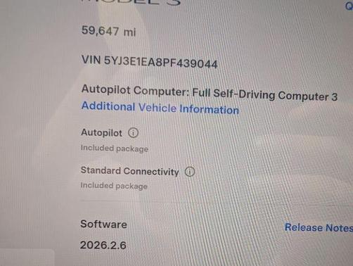 Deep Blue Metallic 2023 Tesla Model 3 Base